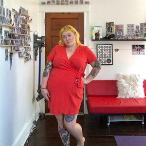 NWT! J. Crew wrap dress